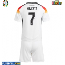 Deutschland Kai Havertz #7 Heimtrikotsatz Kinder EM 2024 Kurzarm (+ Kurze Hosen)